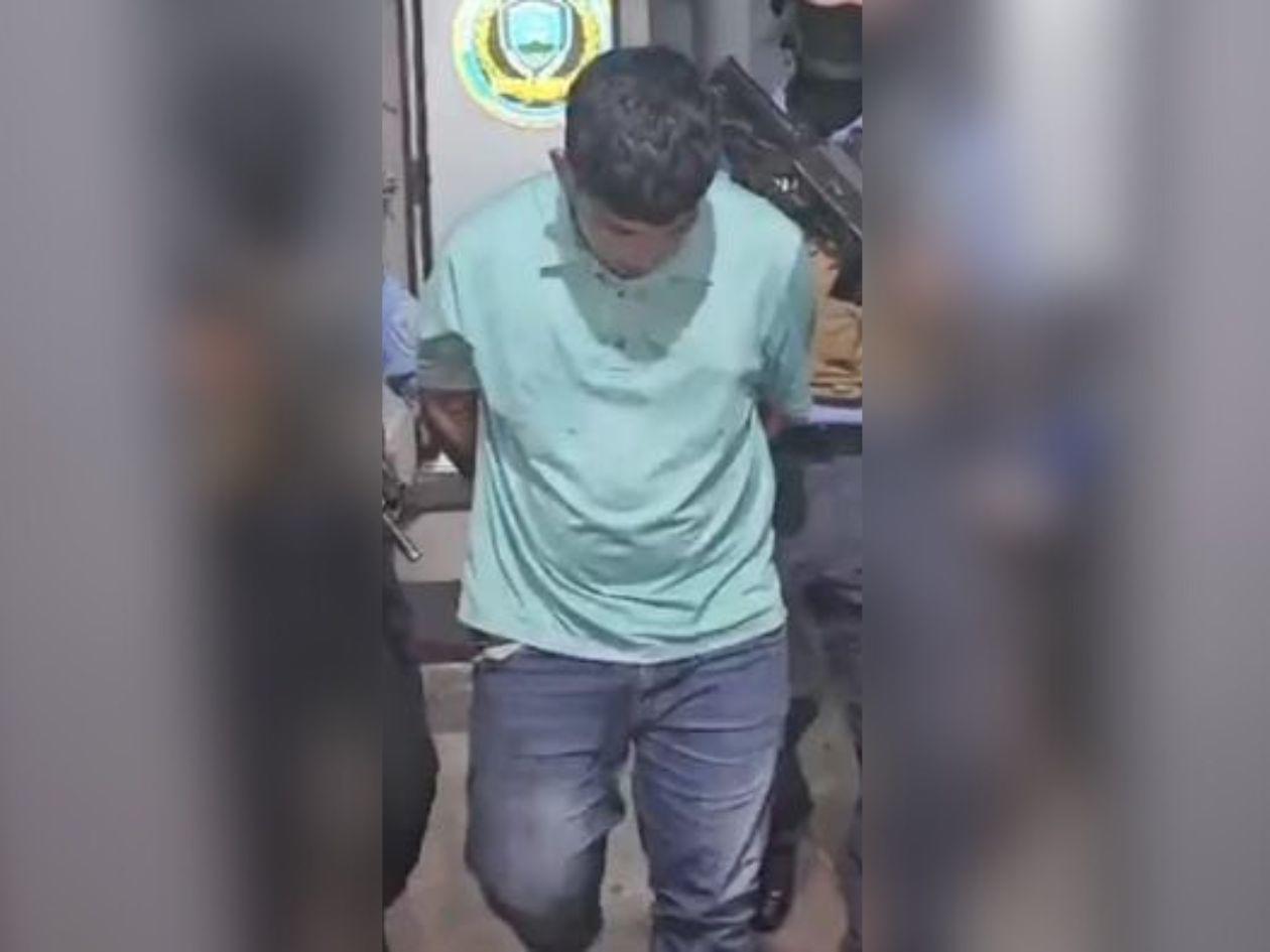 Dipampco captura a presunto “Traka” de la MS-13 en Villanueva