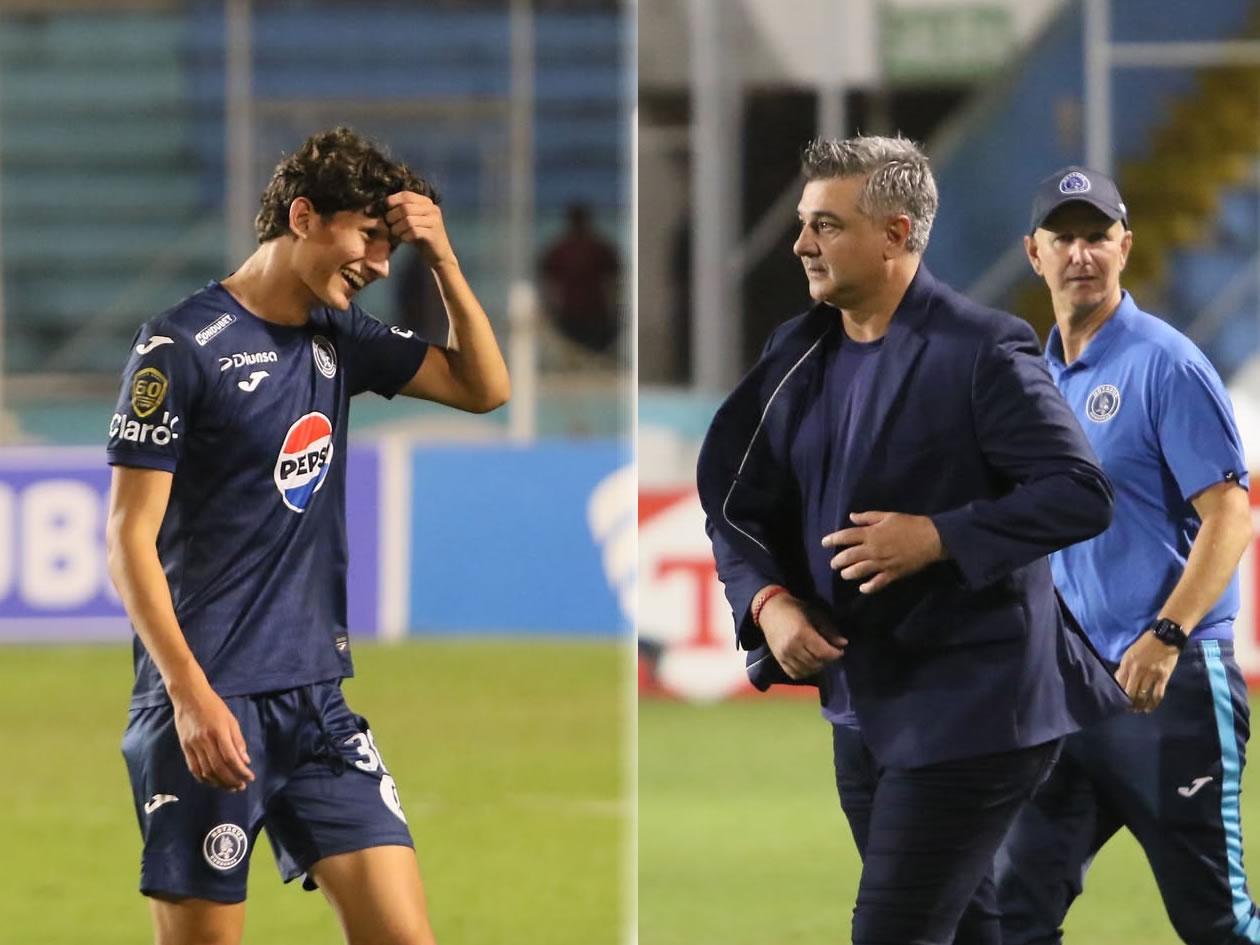 Mathías Vázquez sobresale en Motagua: por qué no fue portero como su papá
