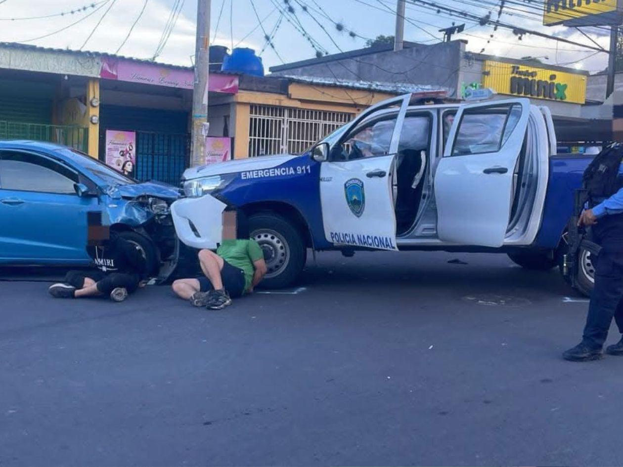 Intentaron raptar y matar a ciudadano, pero chocaron con una patrulla