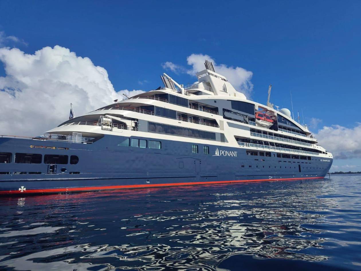 Naviera francesa regresa a Honduras con un nuevo crucero, el Le Champlain