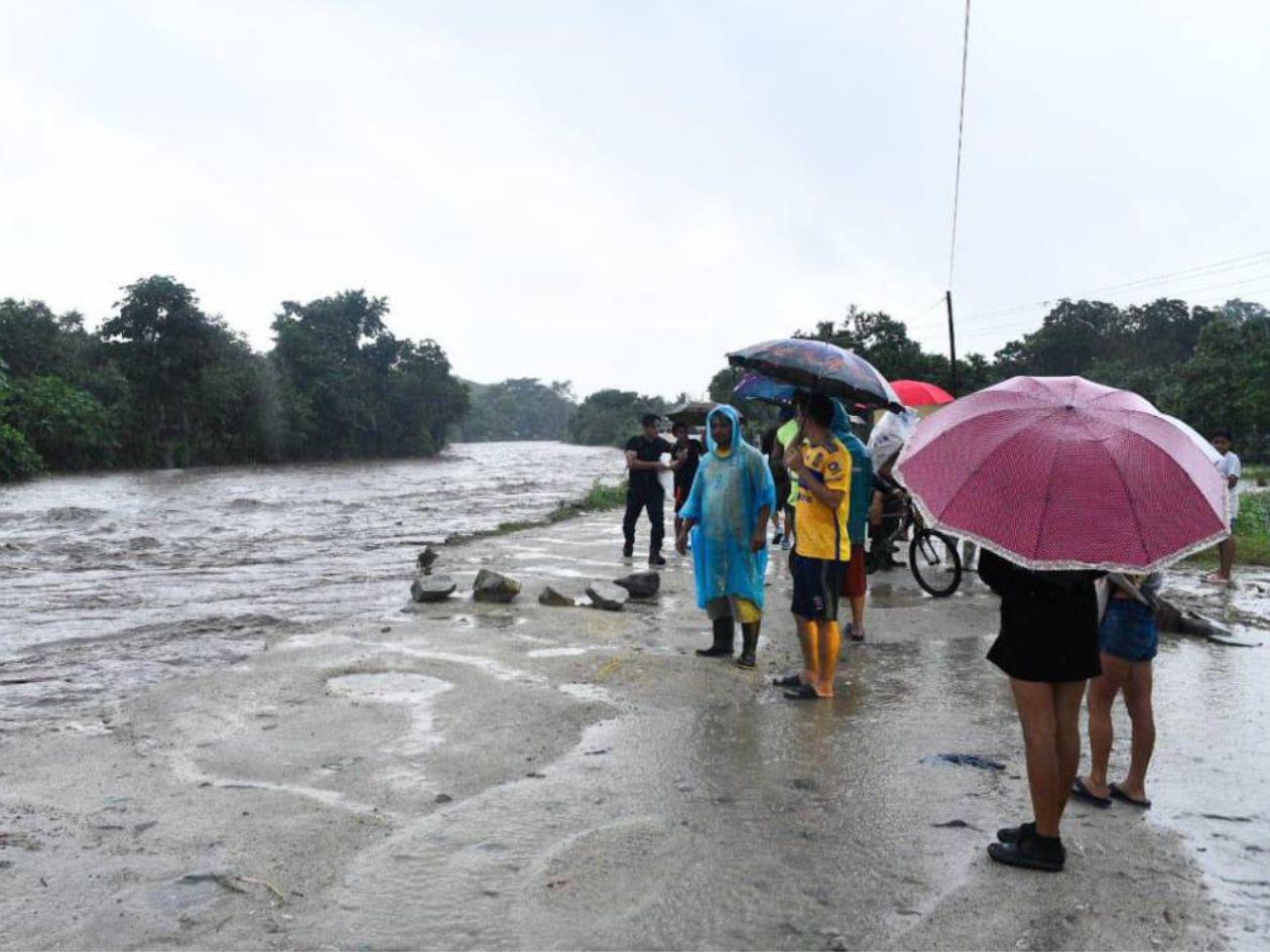Alertan por lluvias y riesgo de deslizamientos en San Pedro Sula