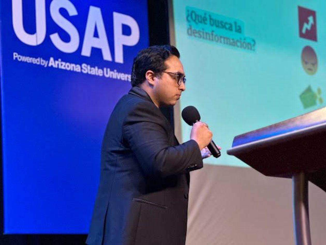 LA PRENSA Verifica lleva pedagogía contra la desinformación al Congreso “Comunicación 360” en la USAP