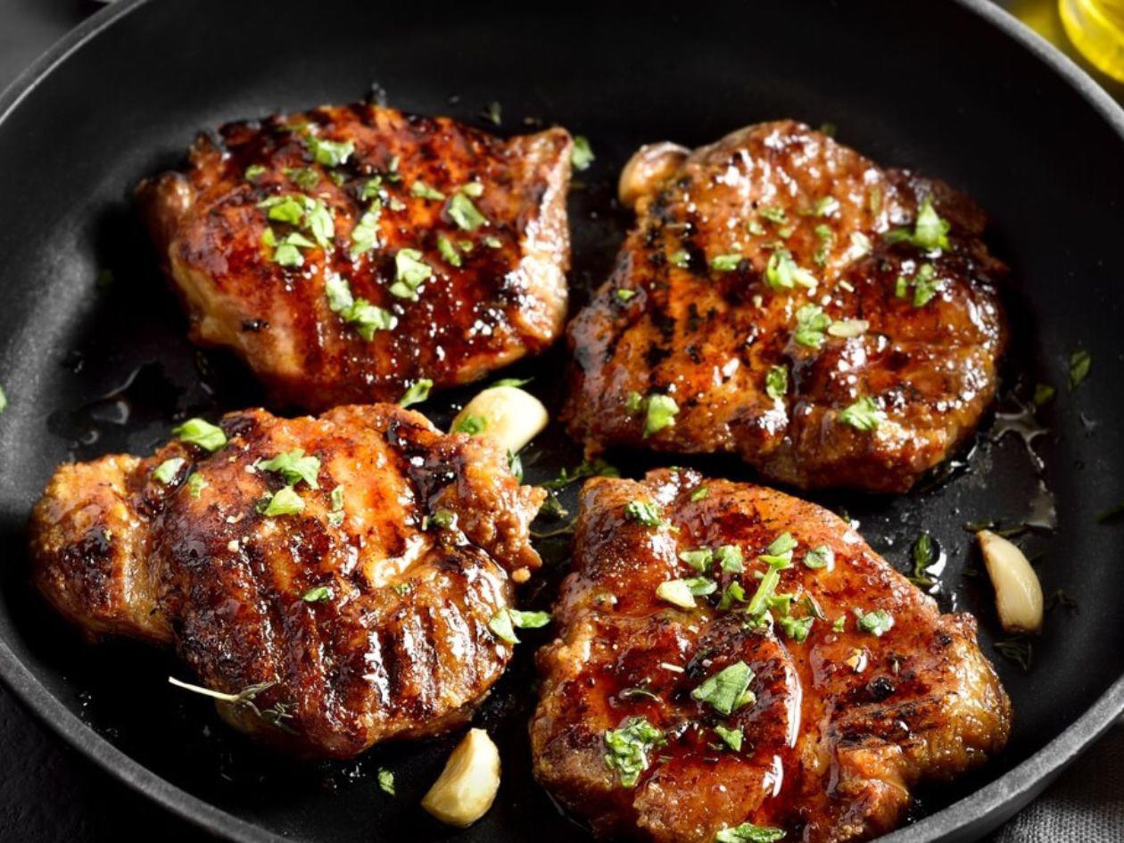 Filetes de cerdo fritos