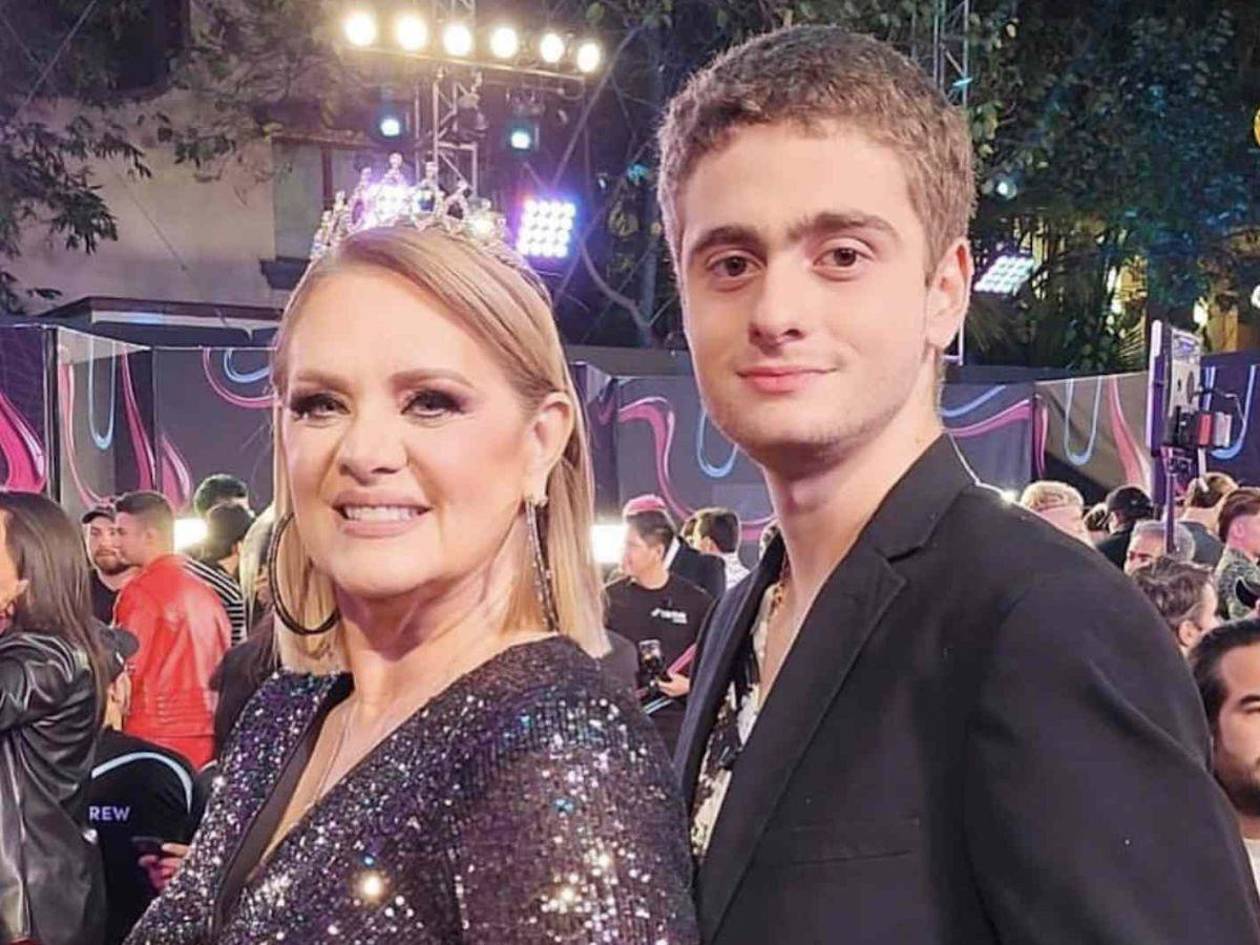 Erika Buenfil revela que su hijo Nicolás ya trabaja en Televisa