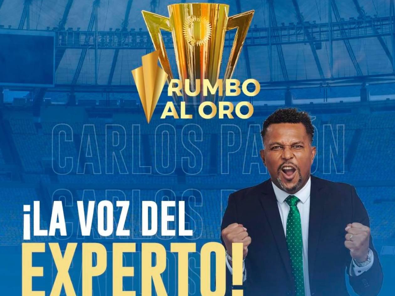 Carlos Pavón debuta en La Voz del Experto previo al juego de Honduras