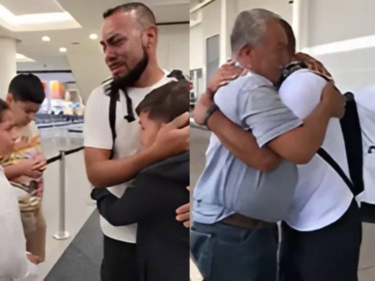 Hondureño se despide de sus hijos en EEUU y se autodeporta tras 22 años de arduo trabajo