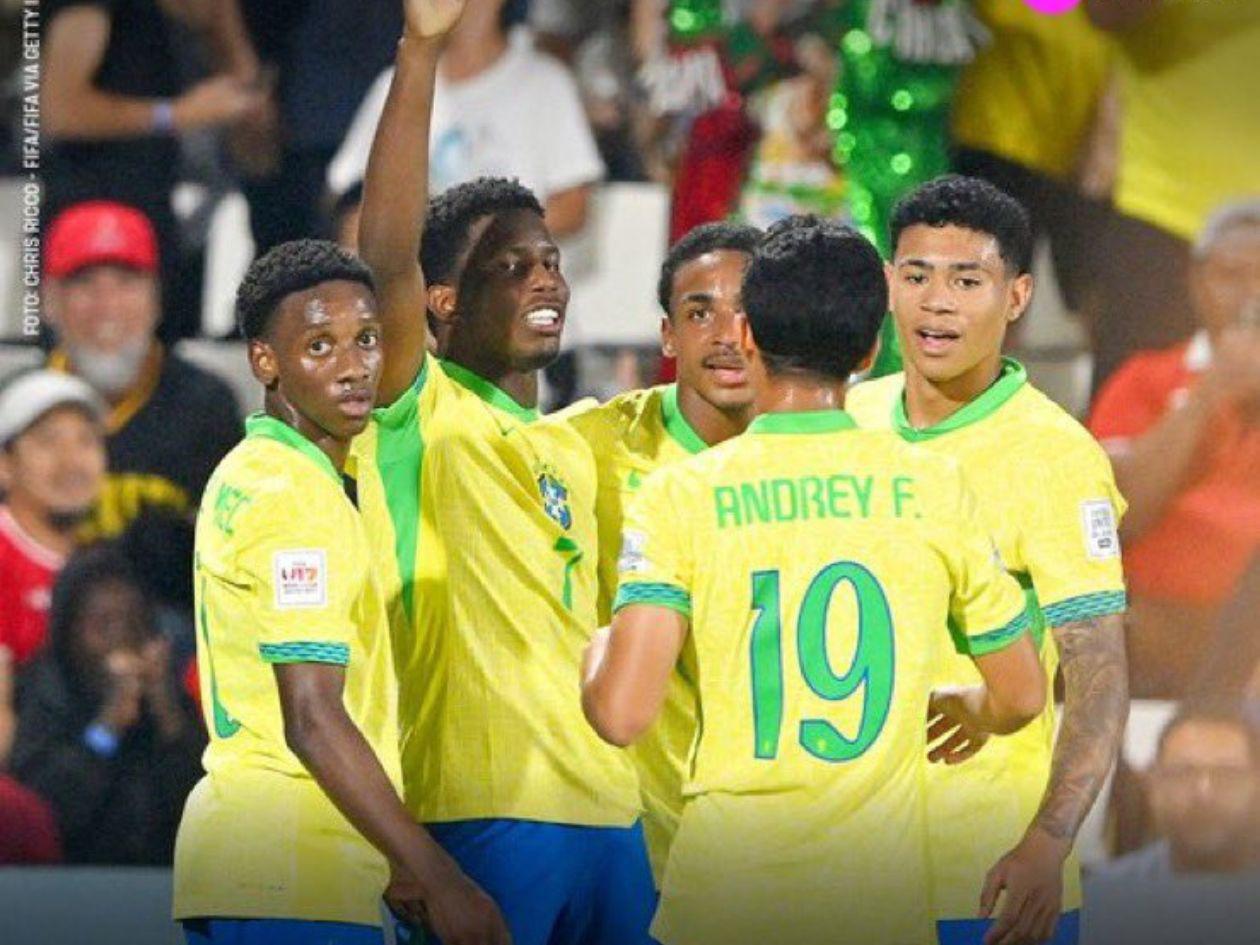 Brasil golea a Indonesia y asegura su pase a octavos del Mundial Sub-17