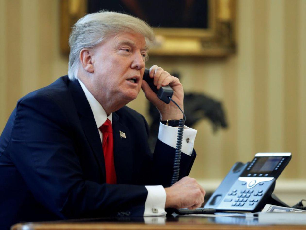 Xi Jinping y Donald Trump inician su llamada telefónica