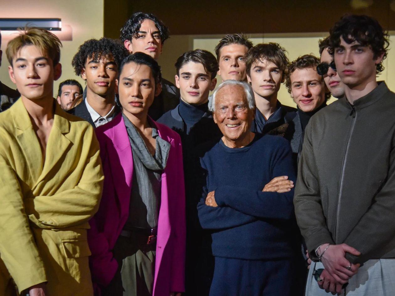 Armani, última gran firma independiente de lujo, cumple 50 años de la mano de su fundador