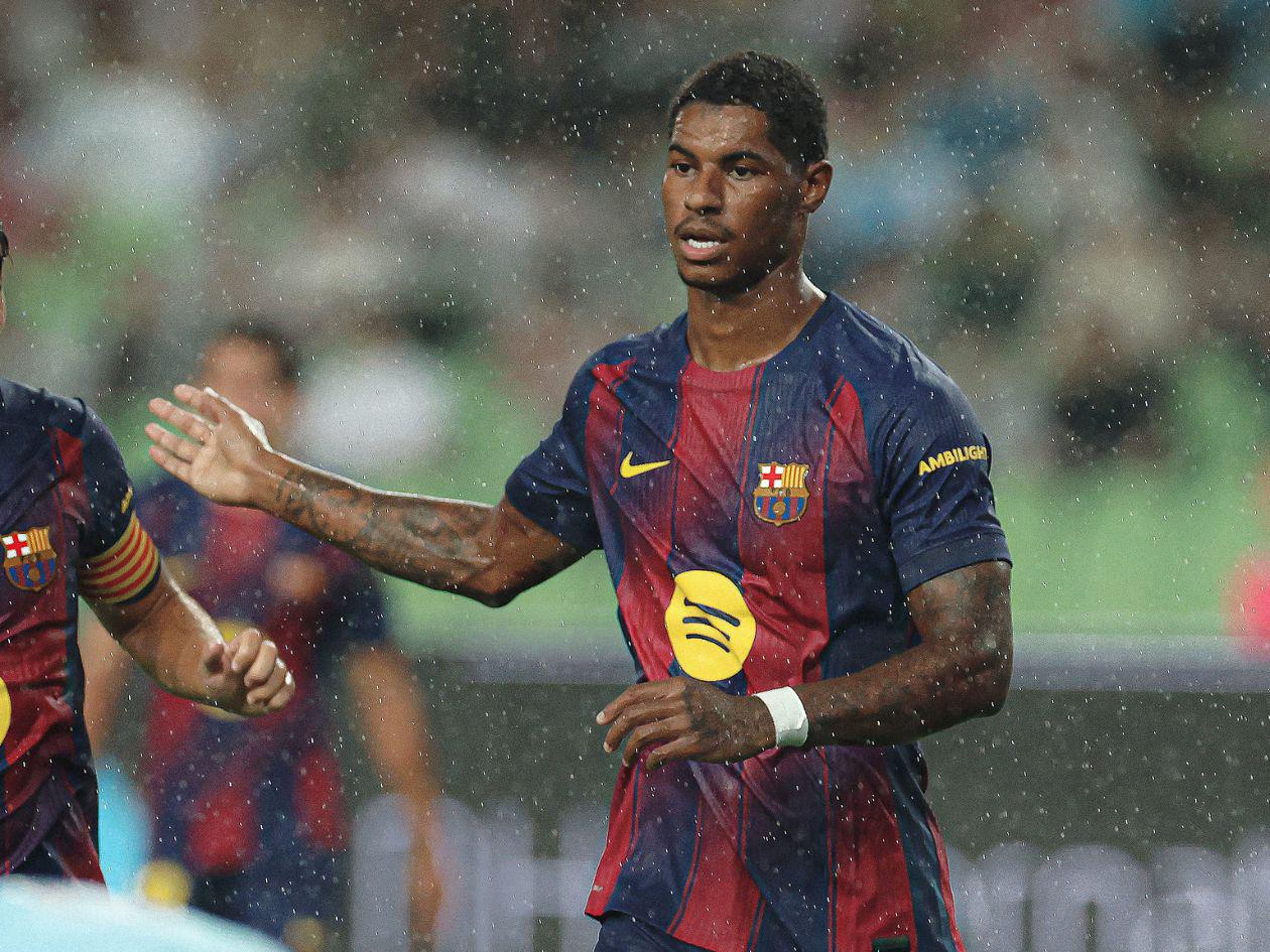 Rashford marca su primer golazo con el Barcelona en pretemporada