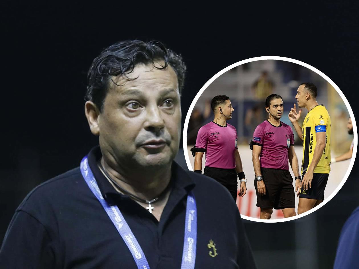 Jeaustin Campos, disgustado con arbitraje ante Olimpia: Hay que tragar veneno