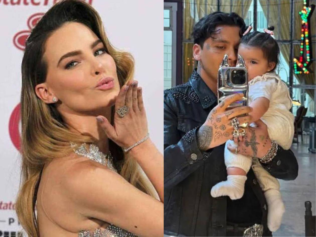 Belinda le manda regalos a Inti, hija de Christian Nodal