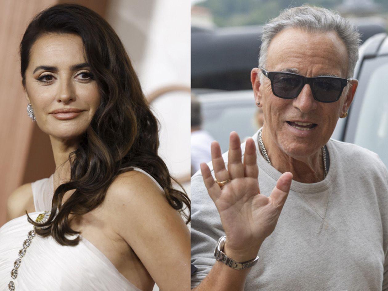 Penélope Cruz y Bruce Springsteen serán homenajeados por el Museo de la Academia