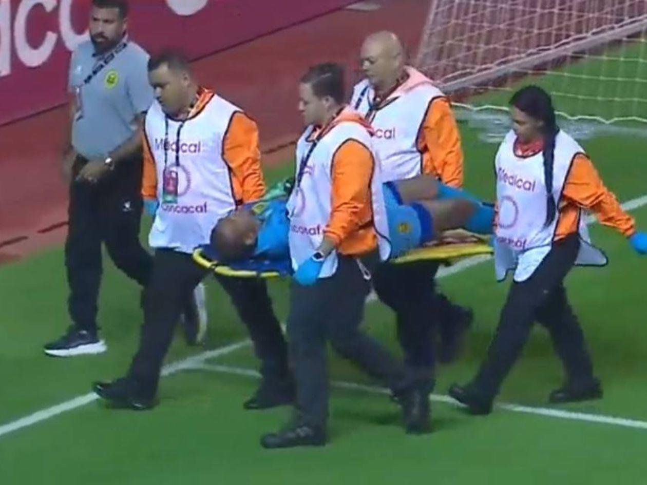 BubaLópez sale lesionado tras gol de Herediano en la Copa Centroamericana