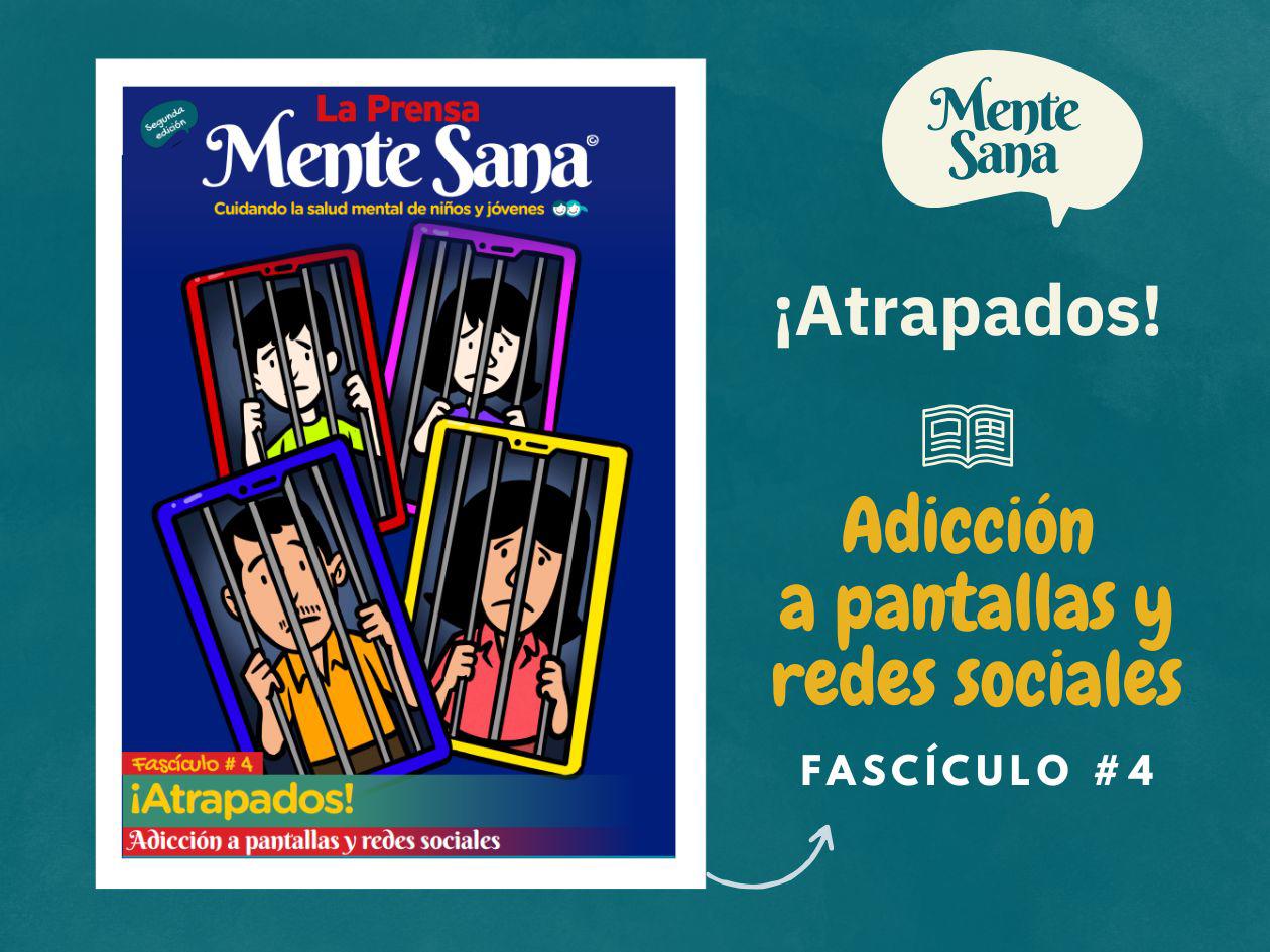 Lea la historia sobre adicción a pantallas y redes sociales: ¡Atrapados!