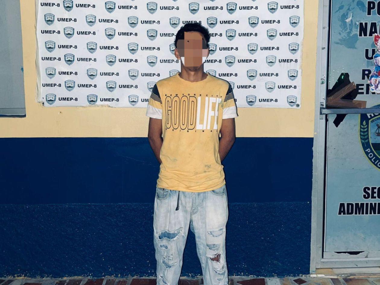 Capturan aEl Niño, sospechoso de operar como gatillero en la Pandilla 18