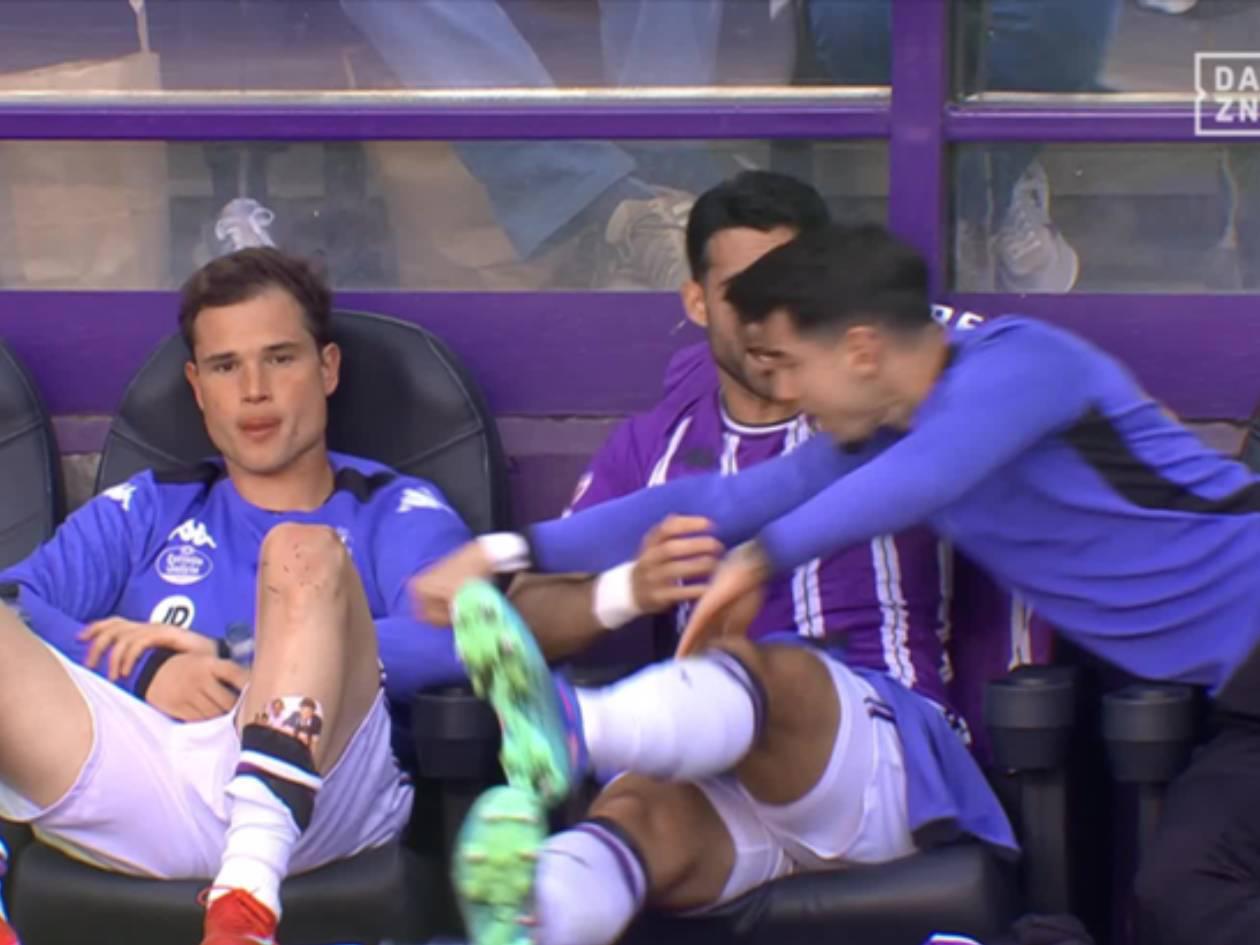 Insólito: Puñetazo entre compañeros de equipo español en pleno juego