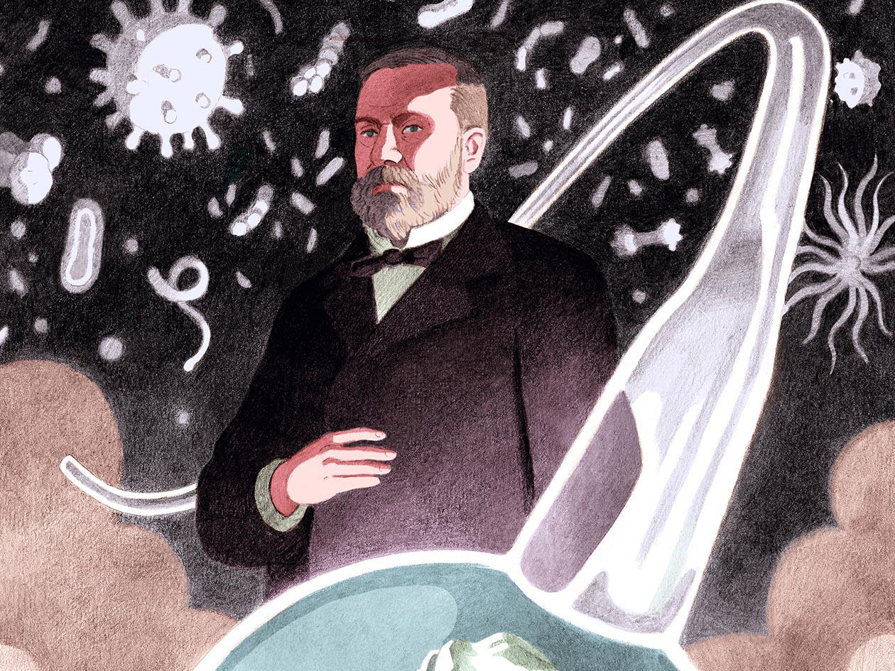 Pasteur y su increíble búsqueda de vida en el aire