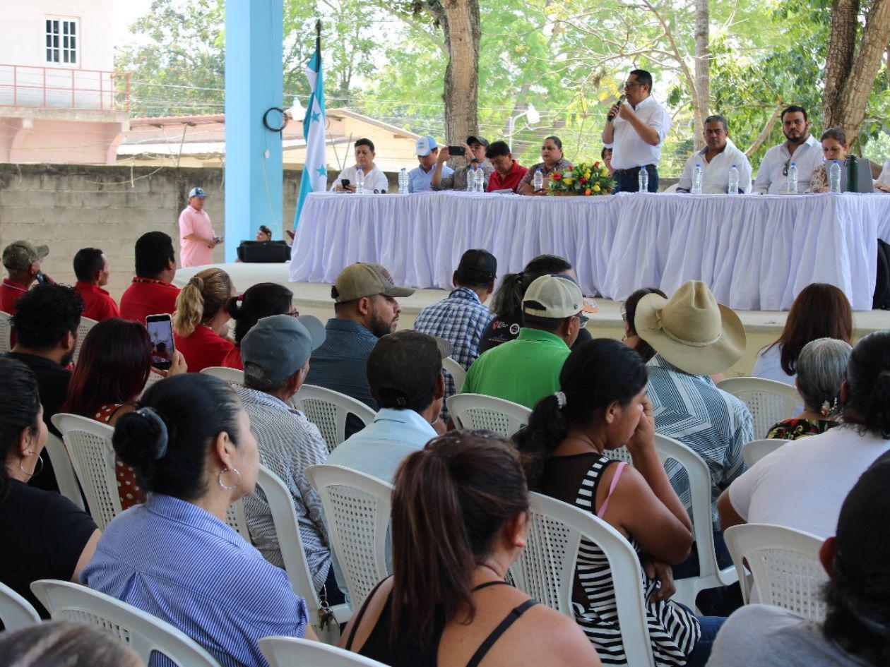 En Quimistán rechazan represa El Tablón y exigen diálogo con la presidenta