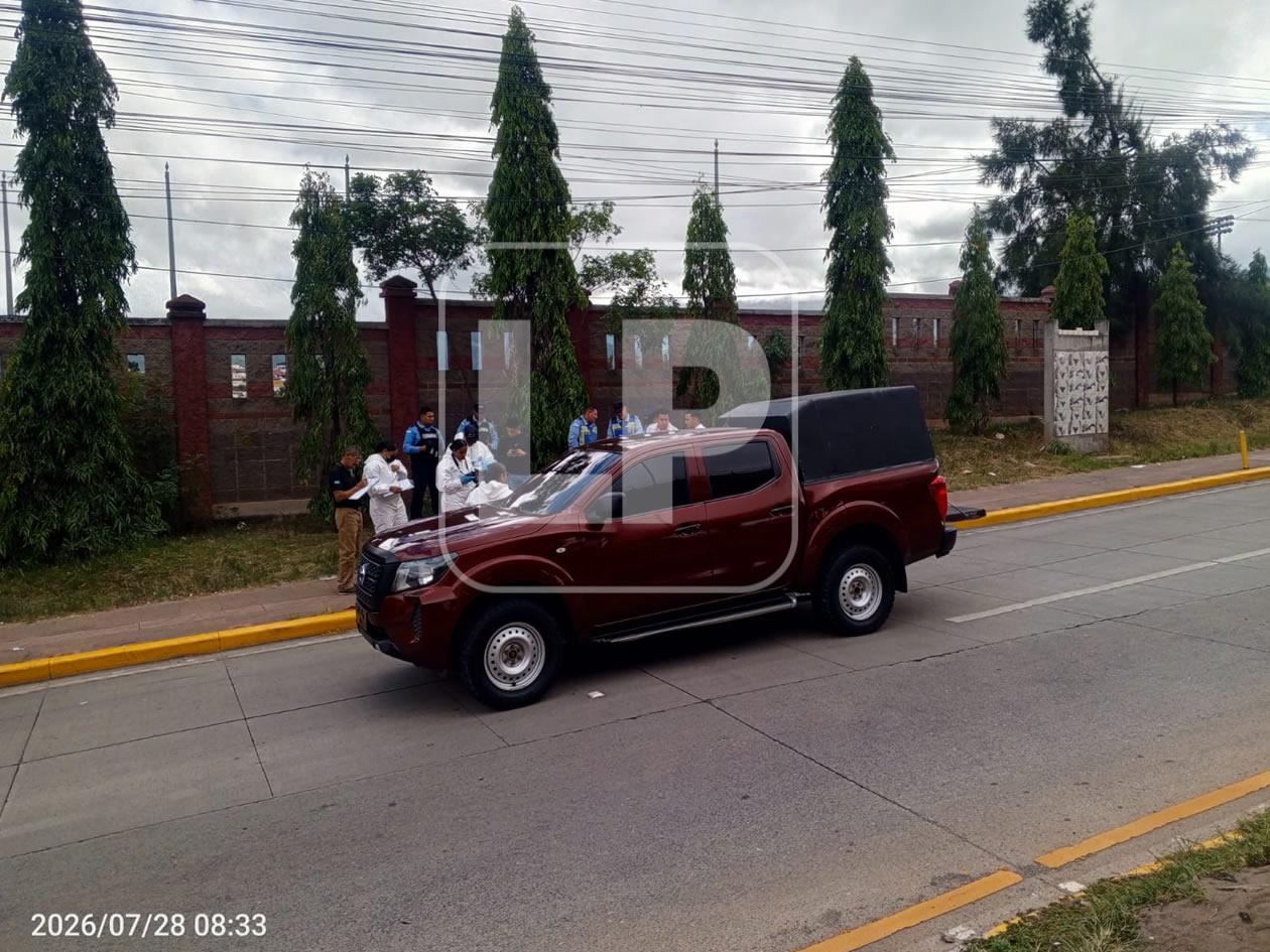 Joven motociclista pierde la vida en accidente en el bulevar Suyapa de Tegucigalpa