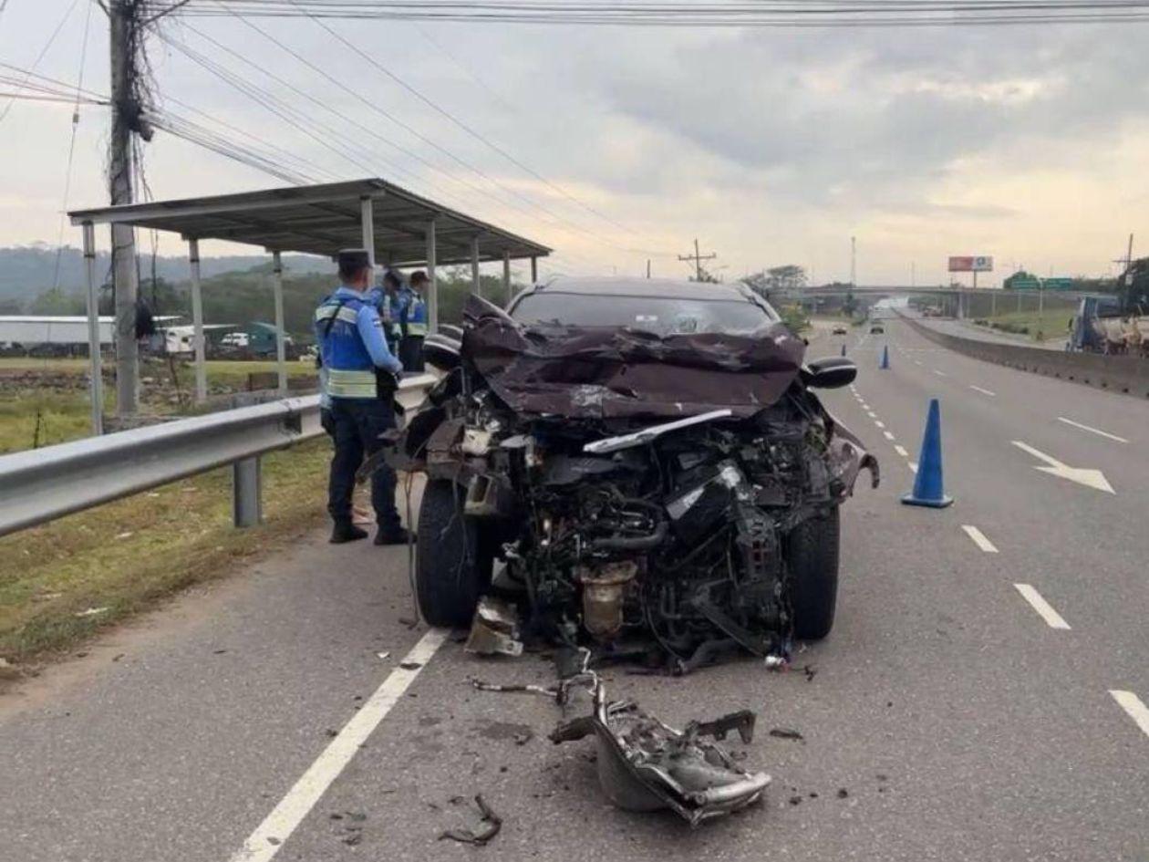 Un muerto deja accidente vial en Santa Cruz de Yojoa