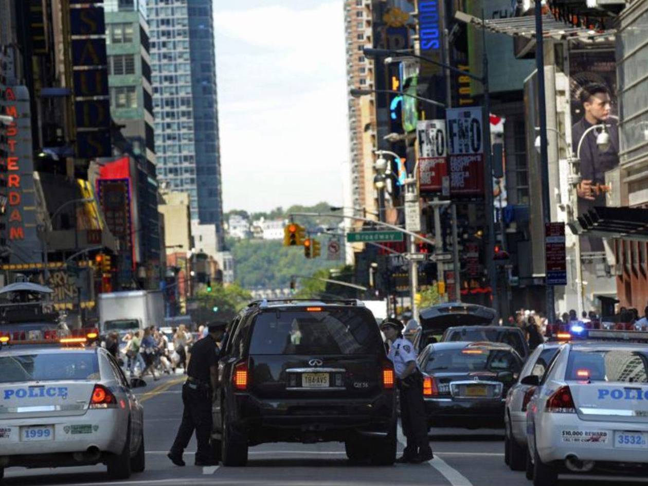 Tiroteo en Time Square: tres heridos y un adolescente detenido