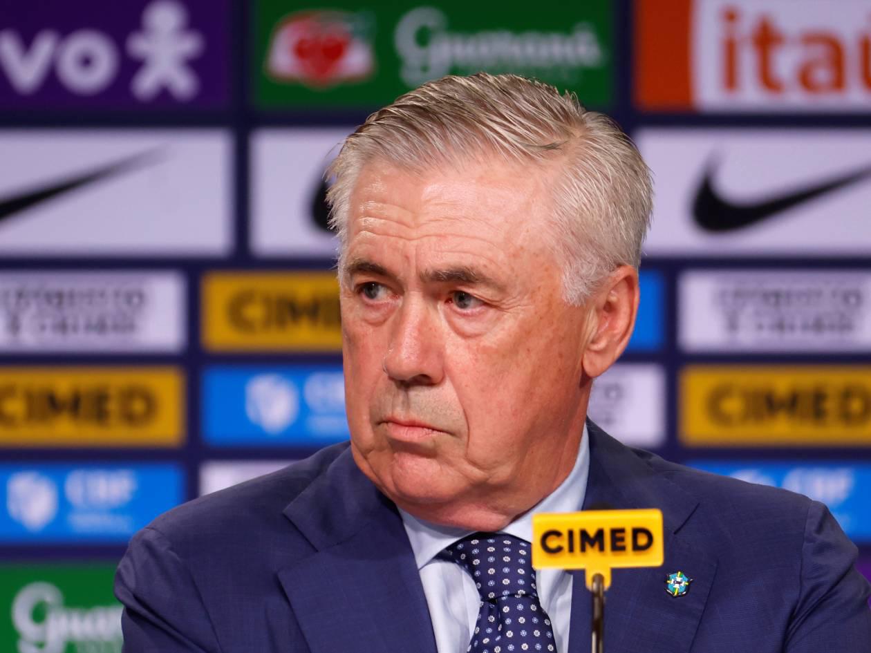Ancelotti sorprende con su primera convocatoria de Brasil: Deja fuera a dos cracks