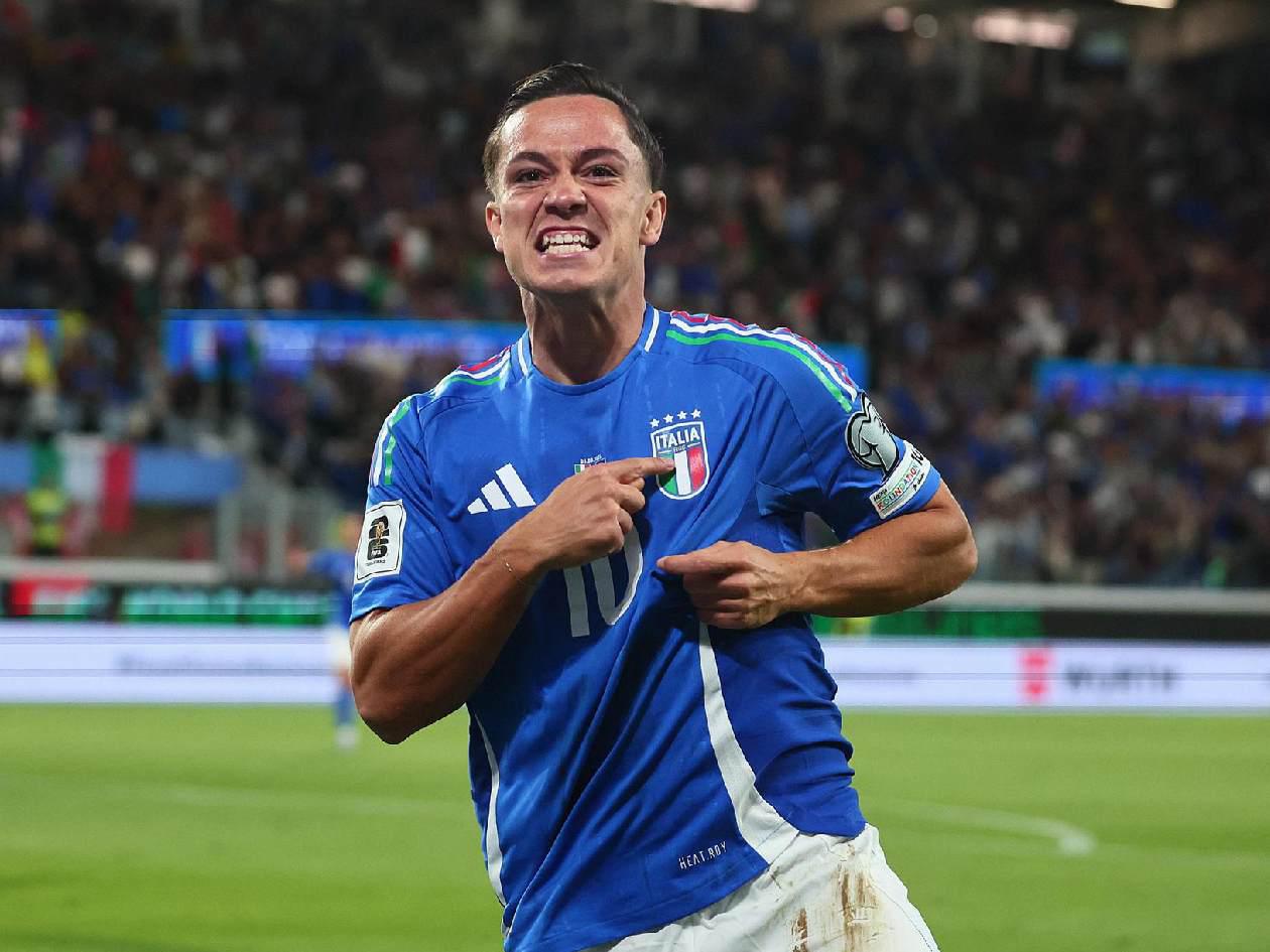 Italia comienza de la mejor manera y receta 'manita' en Eliminatorias