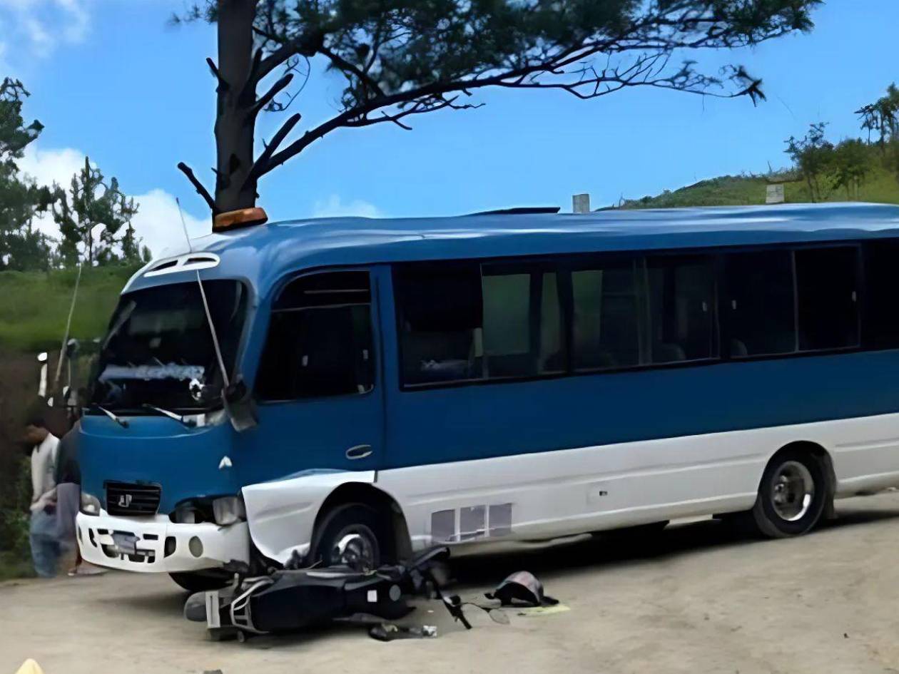 Joven motociclista muere en accidente en la carretera hacia La Tigra