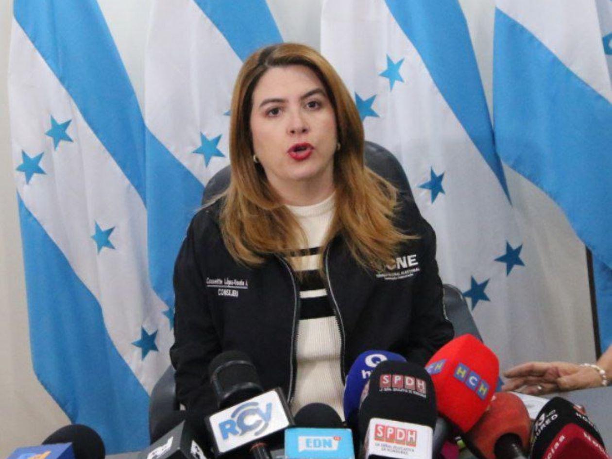 Cossette López: El voto de cada hondureño tiene el mismo valor en cualquier parte del país