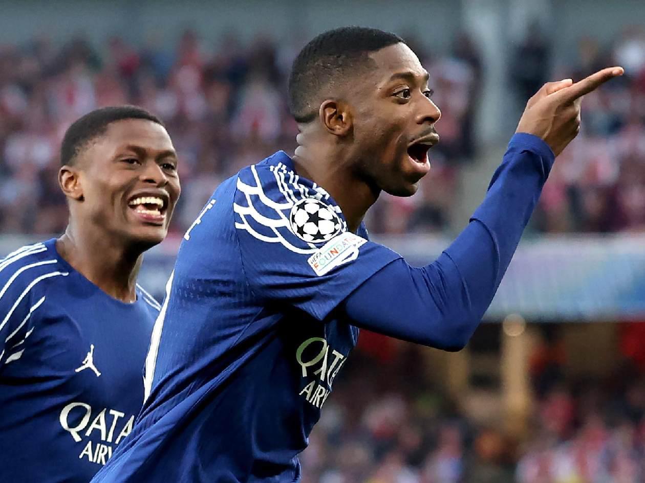 PSG, con golazo de Dembelé, vence al Arsenal y se acerca a final de Champions