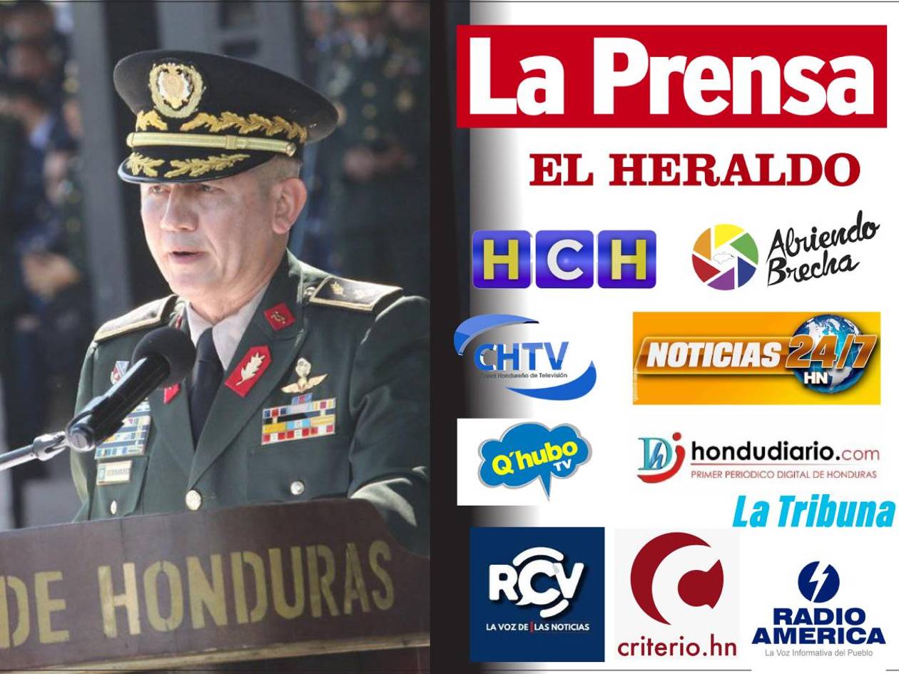 El jefe del Estado Mayor desata intimidación contra 12 medios de Honduras
