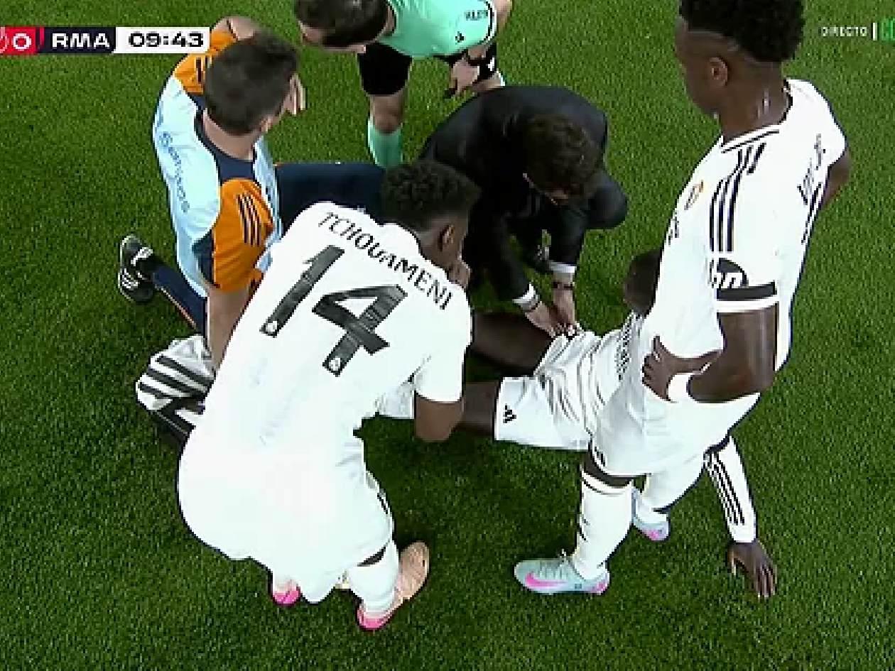 Solo duró 8 minutos: vuelve a lesionarse y abandona el Barcelona-Real Madrid