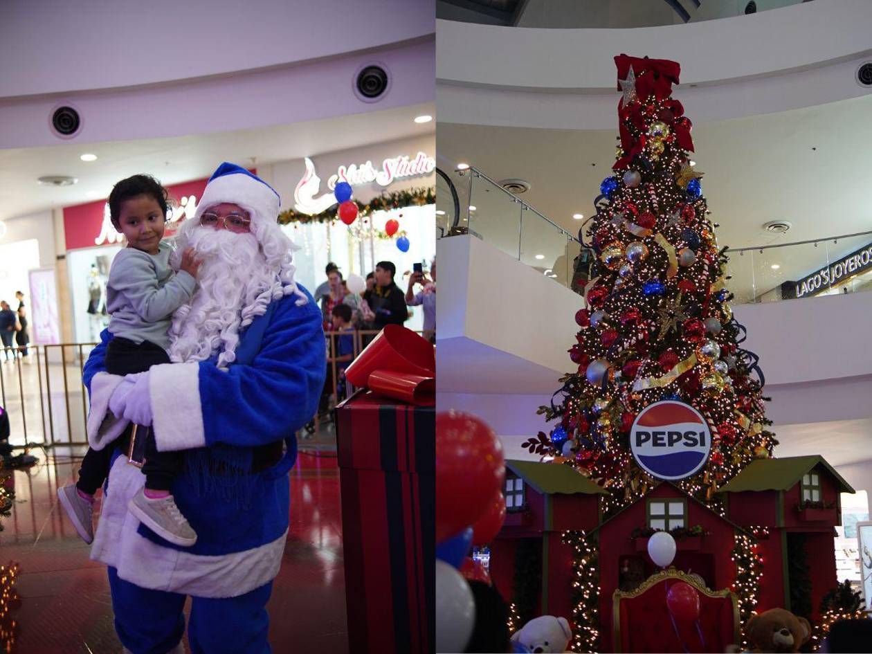 Galerías del Valle se ilumina con el árbol navideño de Pepsi