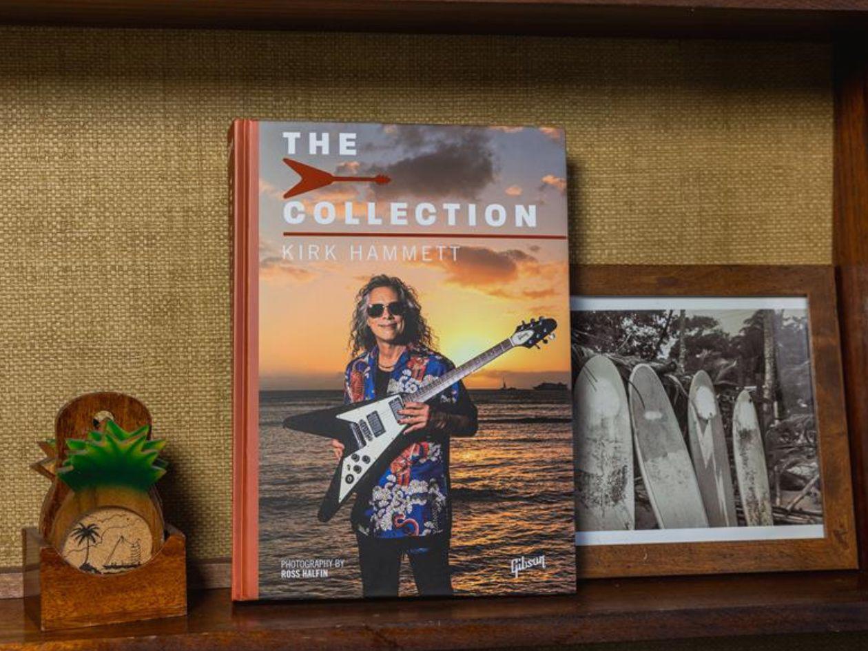 El guitarrista de Metallica lanza libro de fotos de su colección de guitarras