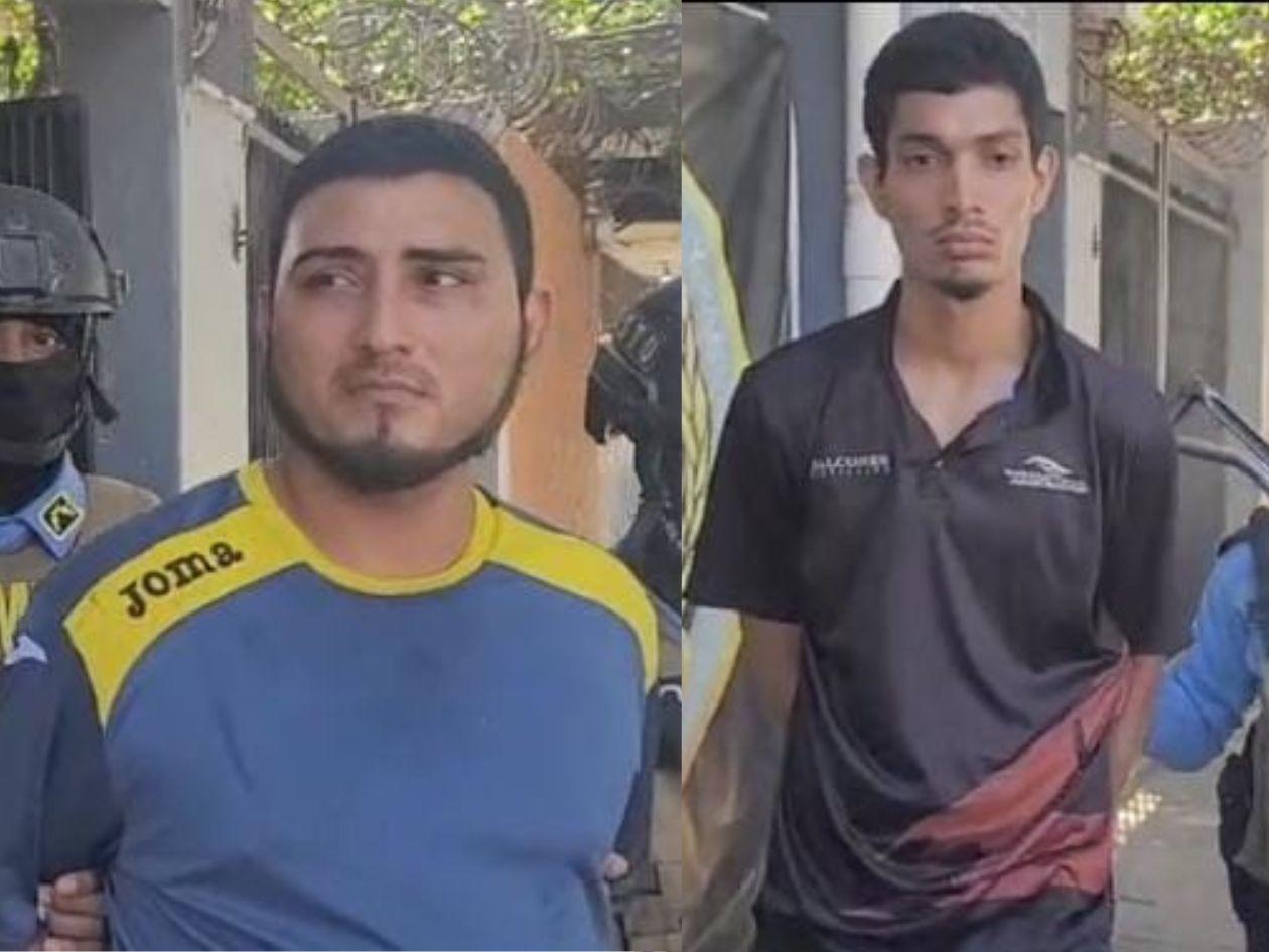 Capturan a dos presuntos extorsionadores de clínicas y hospitales en San Pedro Sula