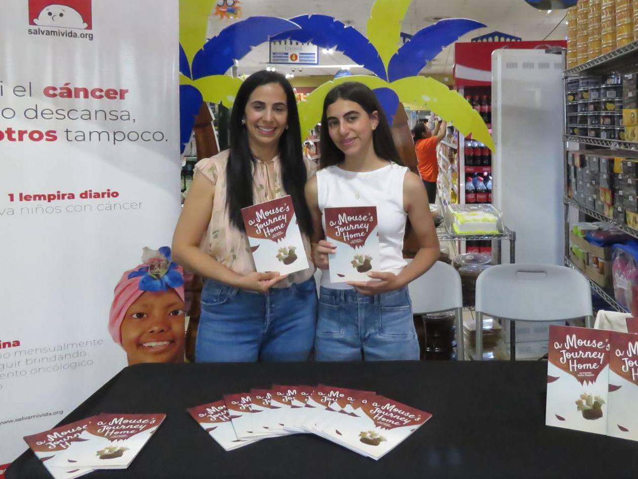 Libro infantil lanzado en Supermercados Colonial en beneficio de la Fundación Hondureña para el Niño con Cáncer