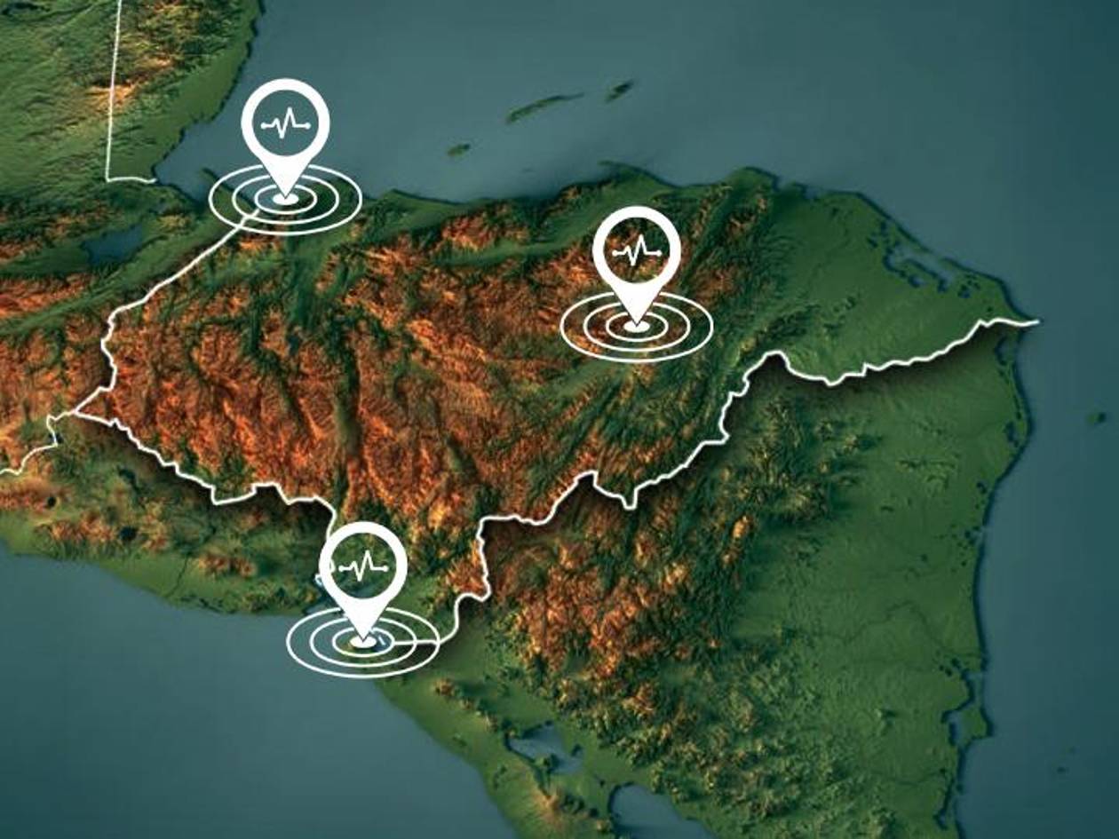 En menos de 12 horas, Honduras registra tres sismos en diferentes zonas