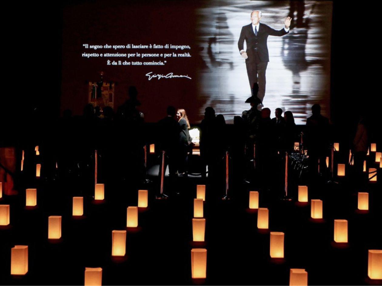 Más de 16.000 personas despiden a Giorgio Armani en Milán