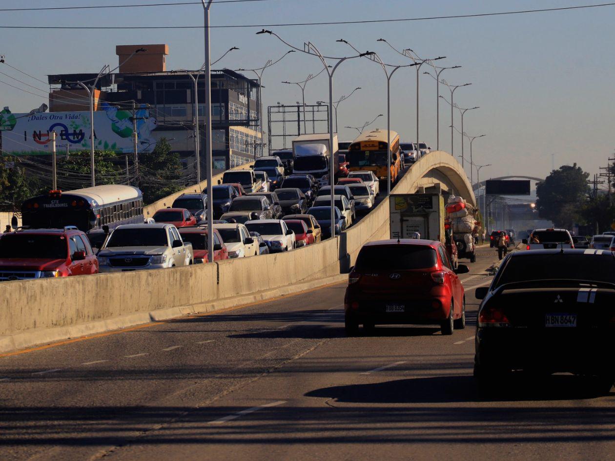 Tráfico vial hoy lunes 2 de junio en San Pedro Sula
