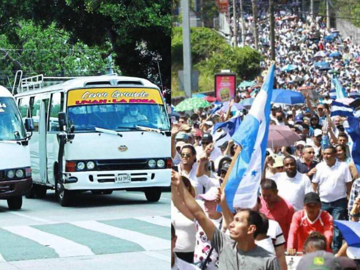 Más de 100 buses apoyarán la caminata de las iglesias en Tegucigalpa