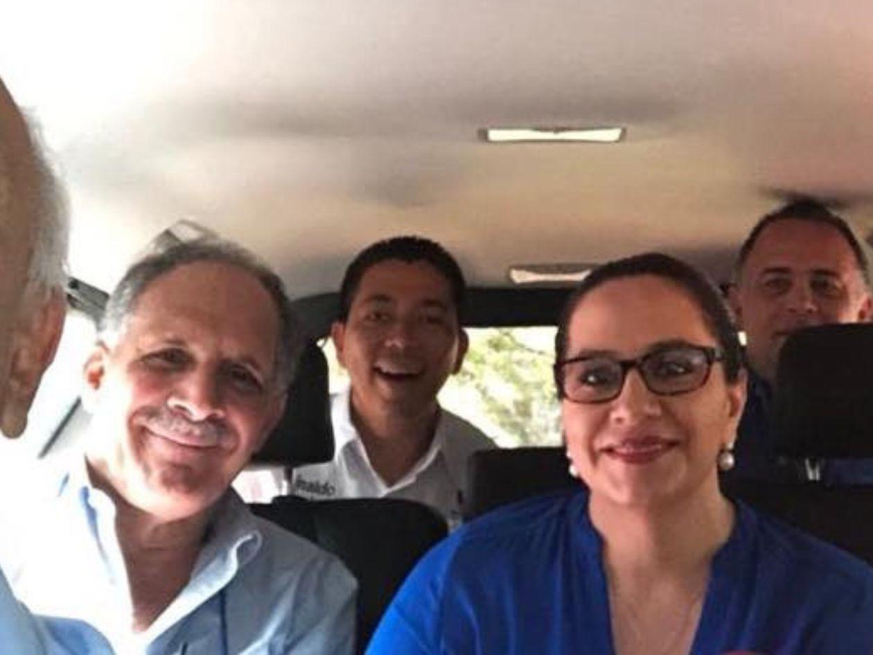 Ana García llama a sus simpatizantes a respaldar a Nasry Asfura en las elecciones