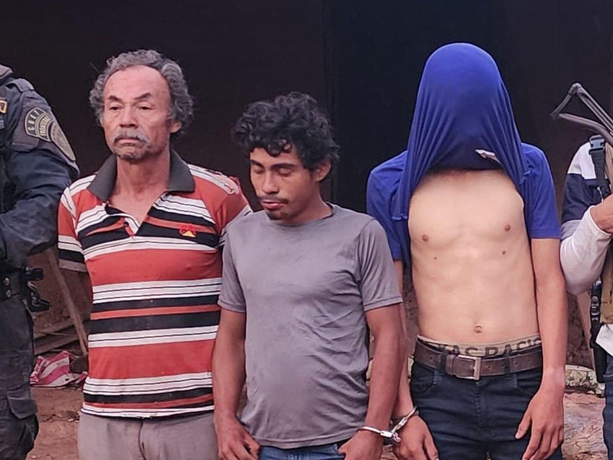 Caen sospechosos de asesinar a padre y sus dos hijos en Santa Rita, Copán