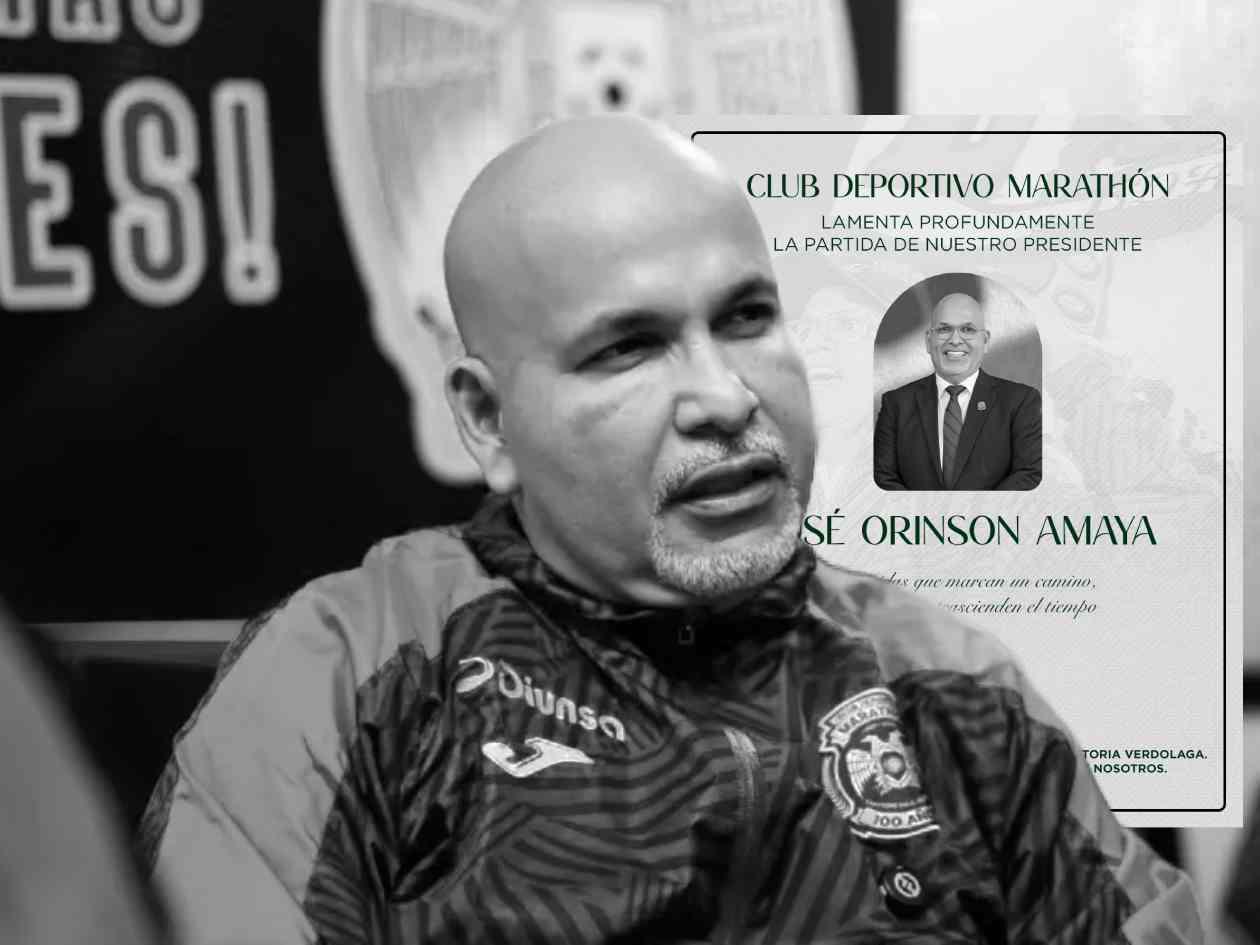 Marathón emite triste comunicado tras fallecimiento de Orinson Amaya