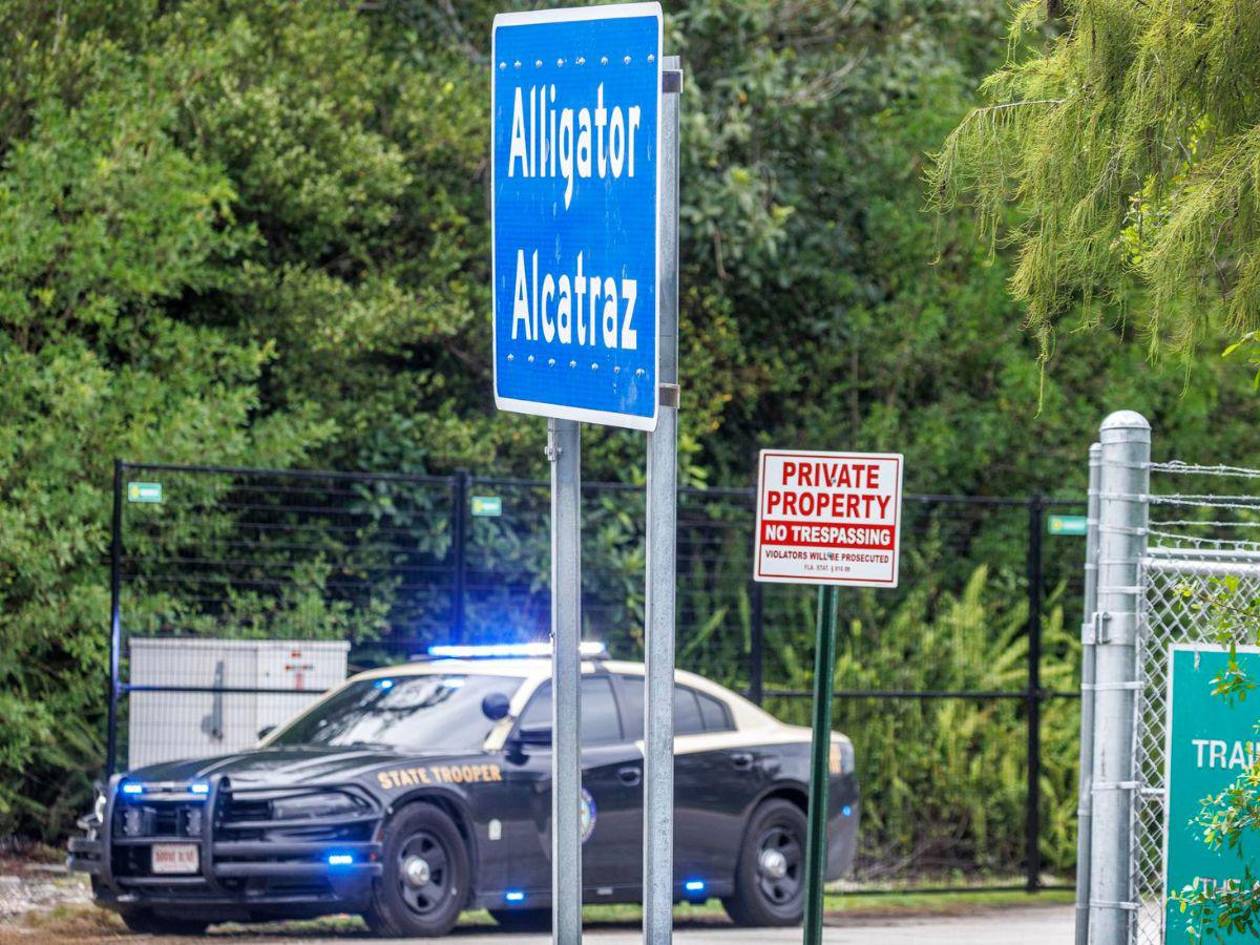 ‘Alligator Alcatraz’ quedará vacío en cuestión de días, según funcionario de Florida