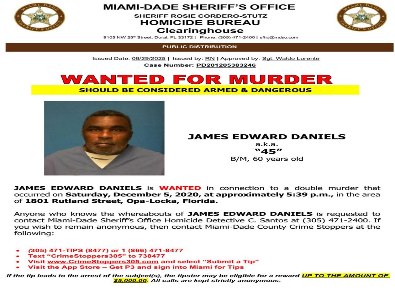 Reo condenado por doble asesinato es liberado por error y ahora lo buscan en EE UU