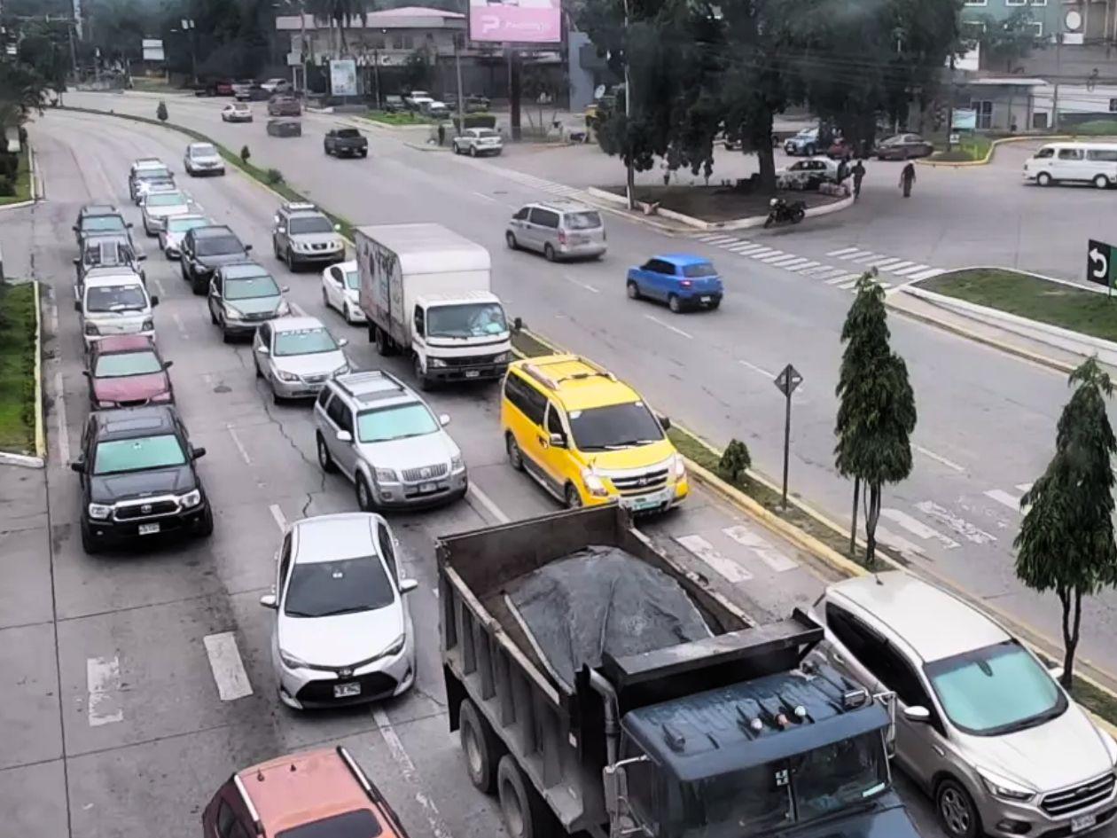Tráfico vial hoy viernes 30 de mayo en San Pedro Sula