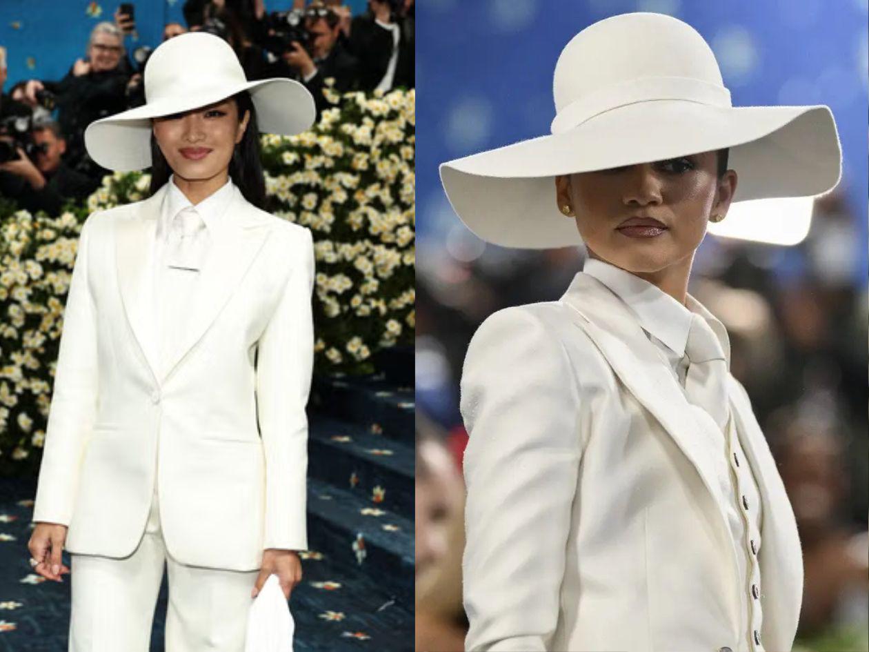 Anna Sawai y Zendaya sorprenden con atuendos casi idénticos en la Gala Met
