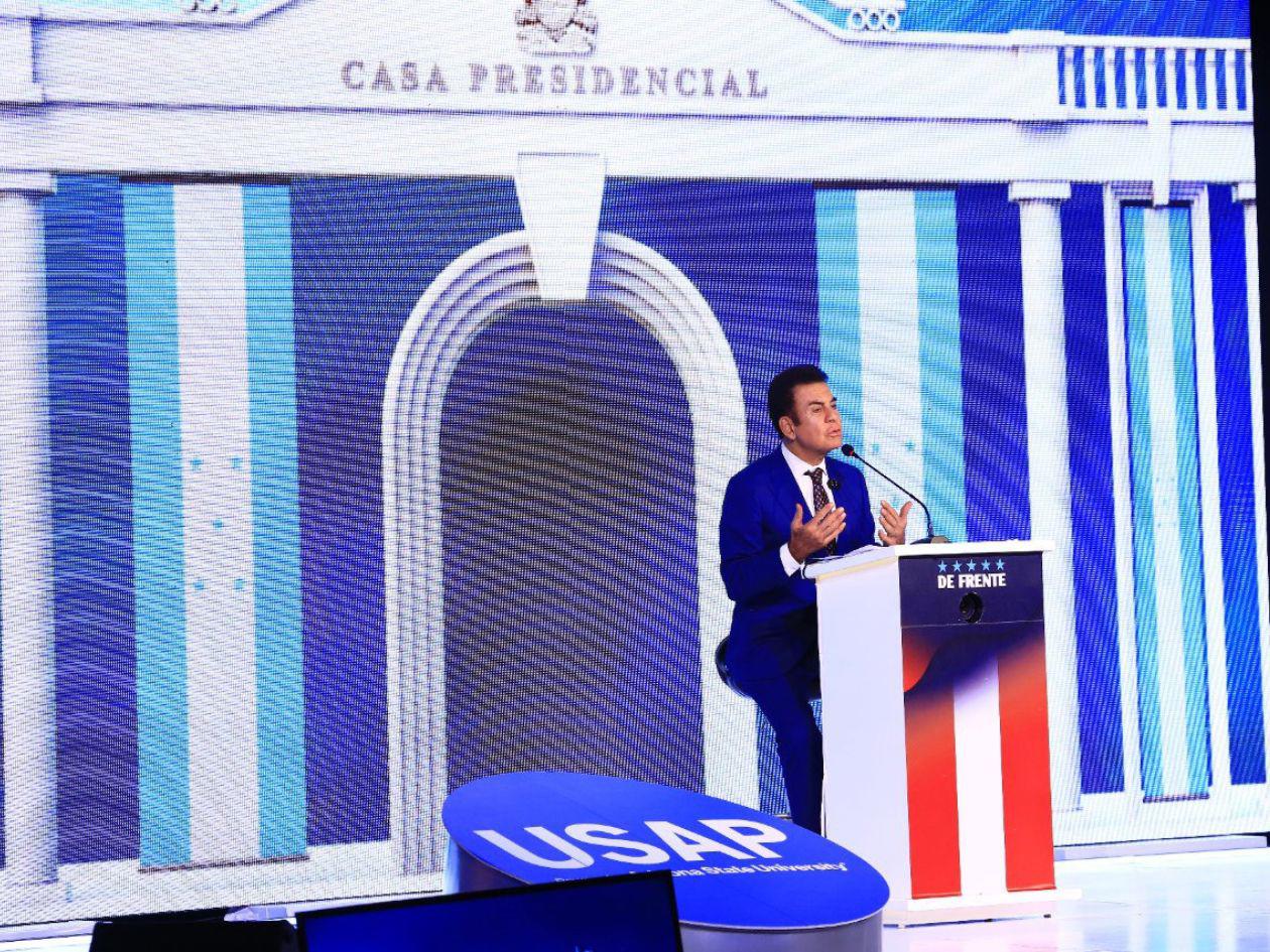 Las afirmaciones de Nasralla en el debate “De Frente” de la USAP