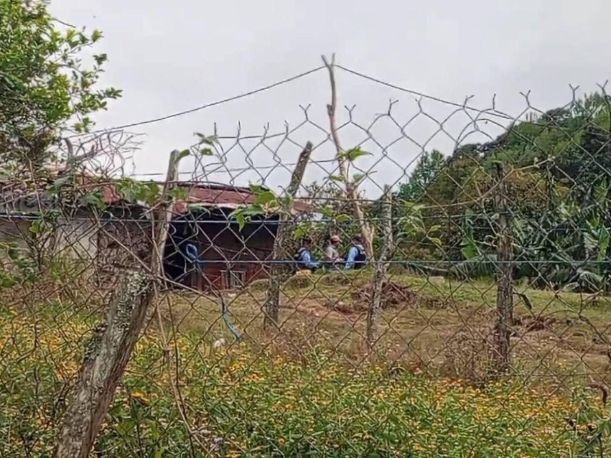 Encuentran a dos personas calcinadas en una casa de Marcala